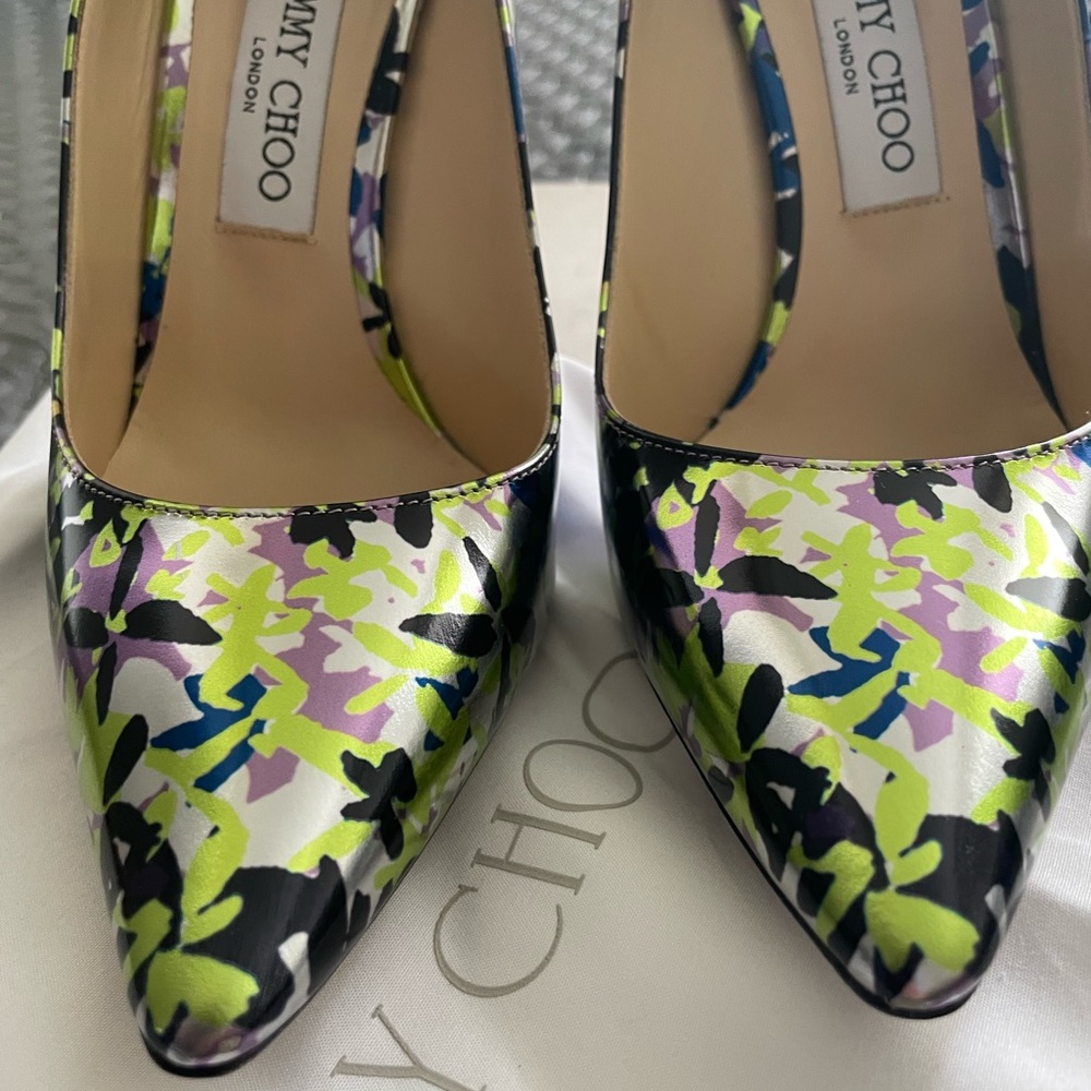 Jimmy Choo Romy 100 Pumps - Picture 5 of 7